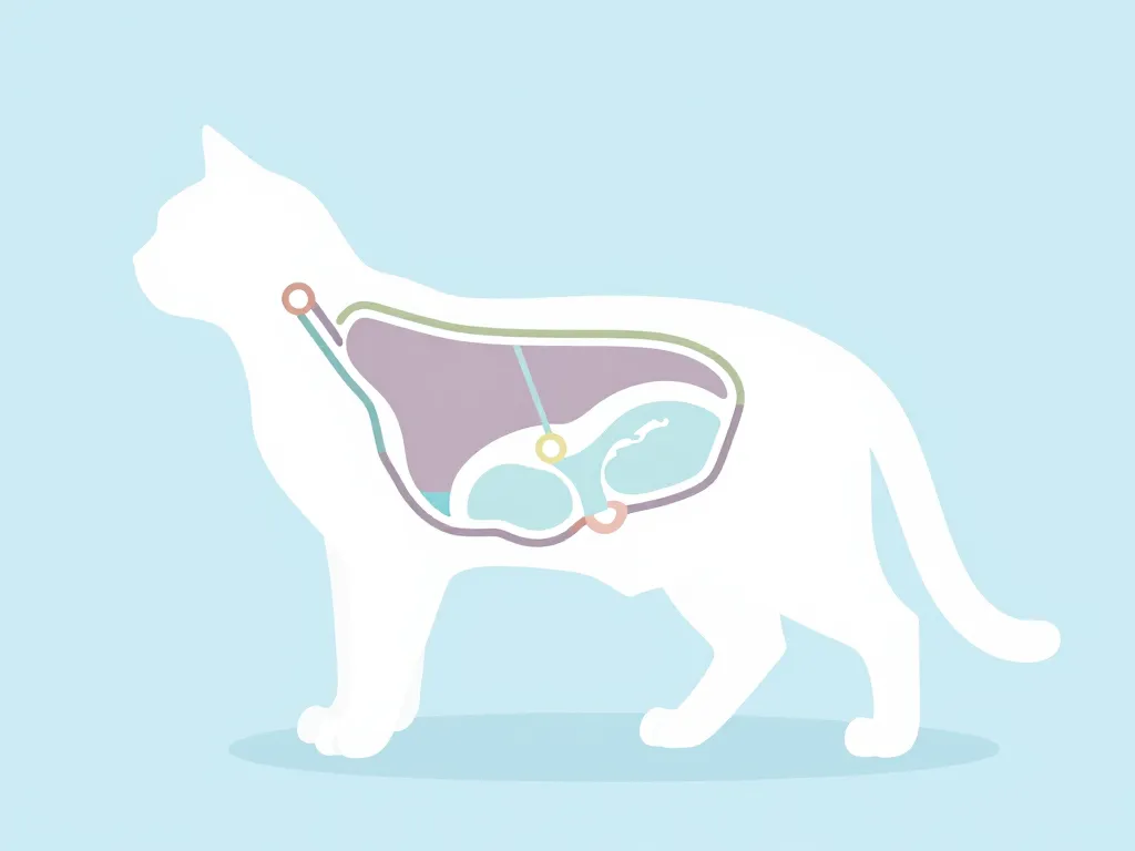 schéma anatomie chat zizi mâle