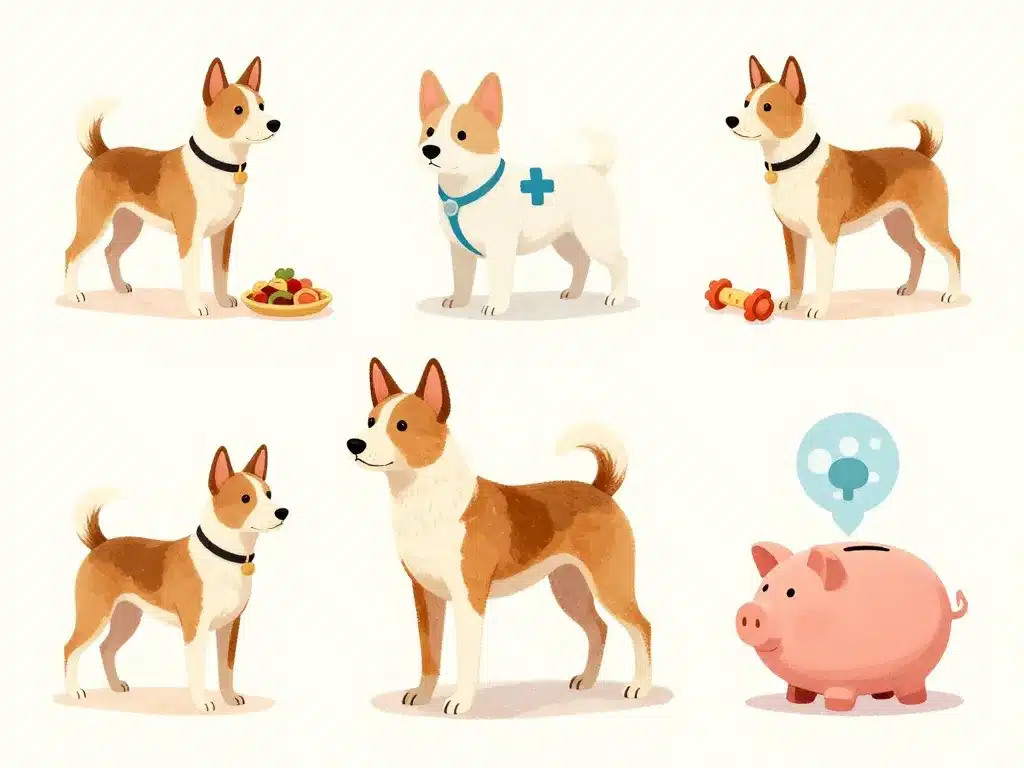 basenji prix dépenses annuelles