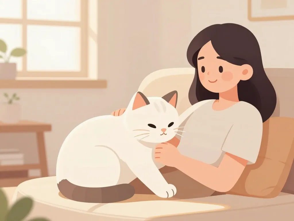 chat calin langage corporel quotidien affectueux