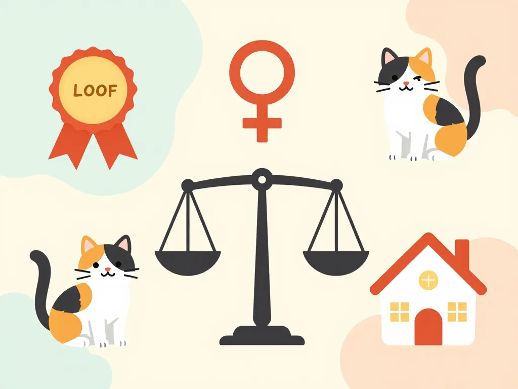 Facteurs du chat isabelle prix avec icônes de race et pedigree