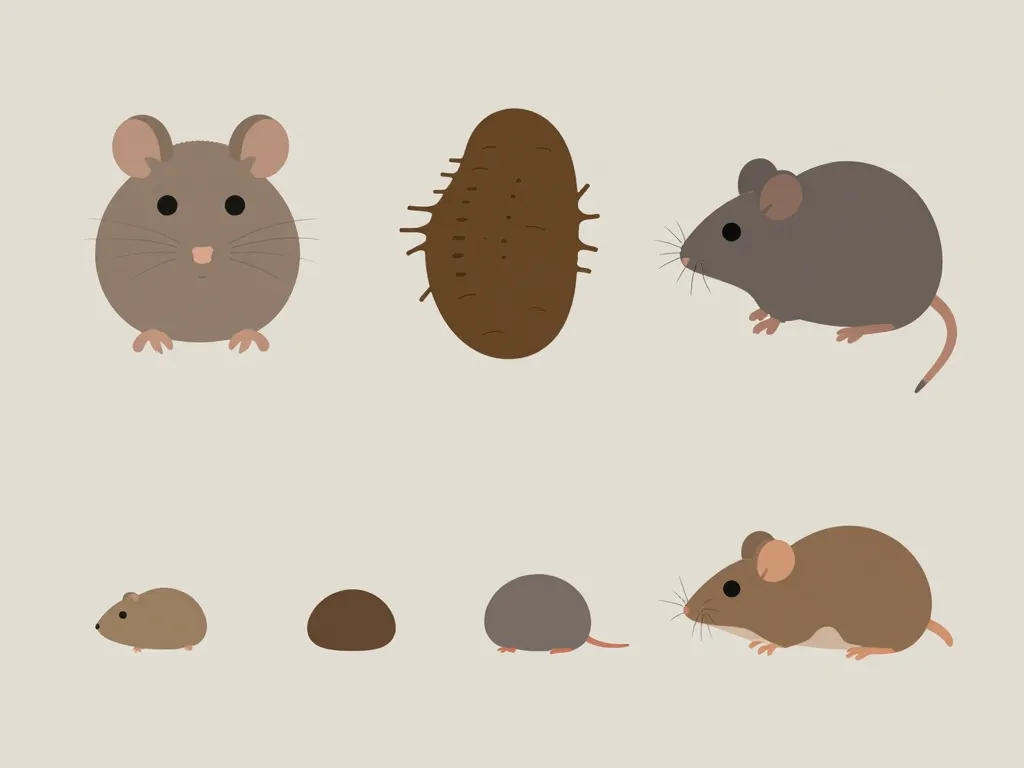 reconnaitre crottes rats et autres rongeurs