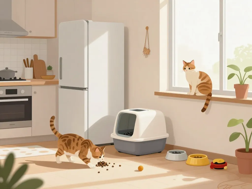 inconvénients d'avoir deux chats organisation quotidienne appartement