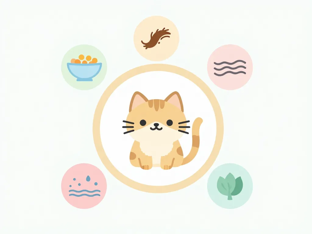 Mon chat a le hoquet schéma causes principales