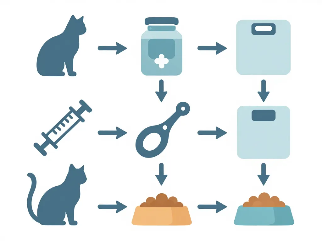 Diagnostic et alimentation chat qui maigrit mais mange