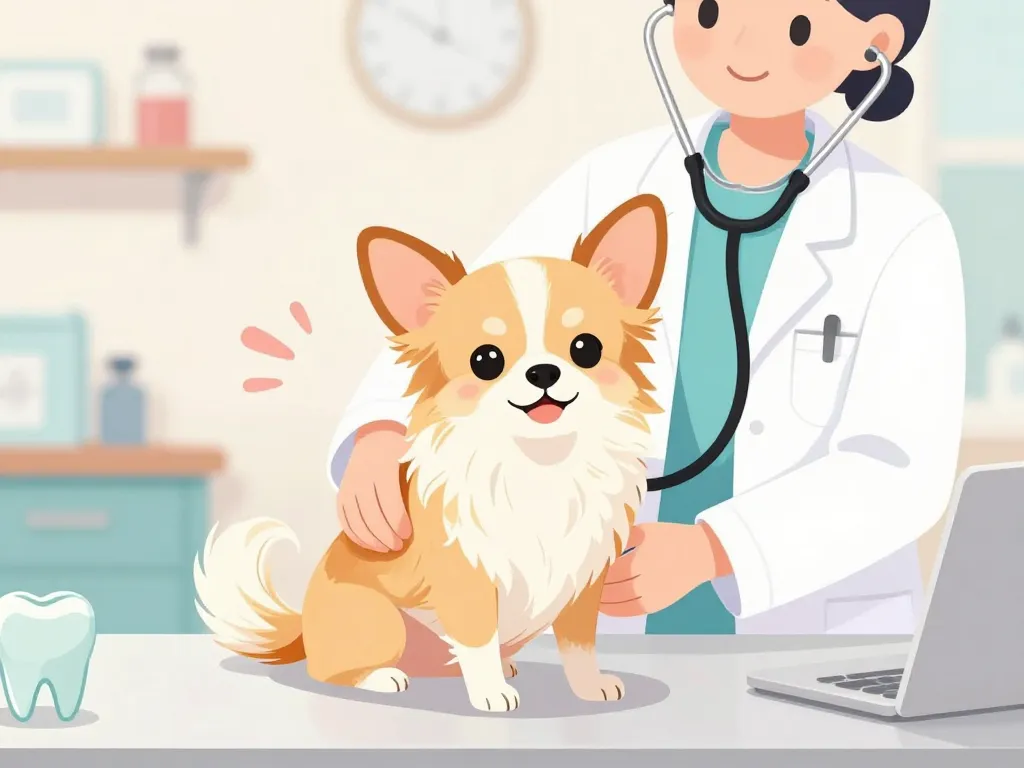 durée de vie d'un chihuahua poil long lors d'un contrôle vétérinaire