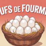 Illustration vectorielle œufs de fourmis amas maison