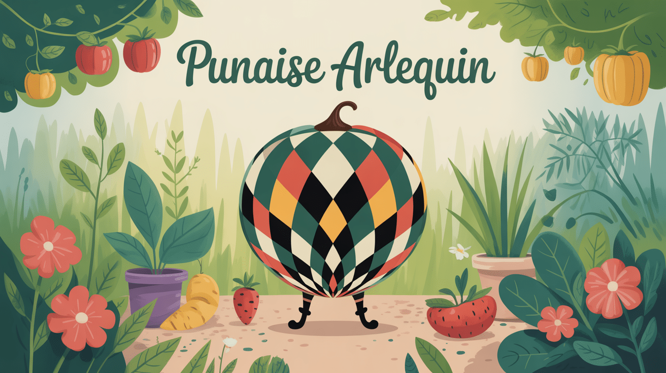 punaise arlequin nuisible ou pas sur plantes jardin