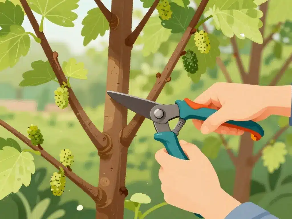 Techniques saines pour quand tailler un platane murier