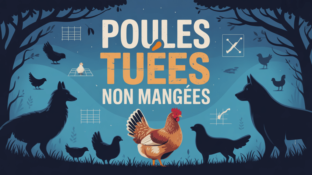Quel animal tue les poules et les laisse sur place illustration prédateurs poulailler