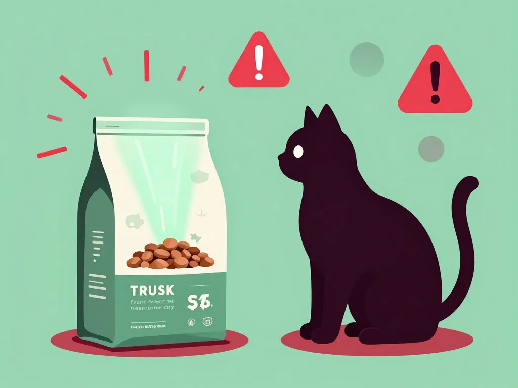 Signaux d'alerte marque croquette chat à éviter