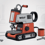 schéma éclaté tondeuse Wolf PBT 46 vue d'ensemble