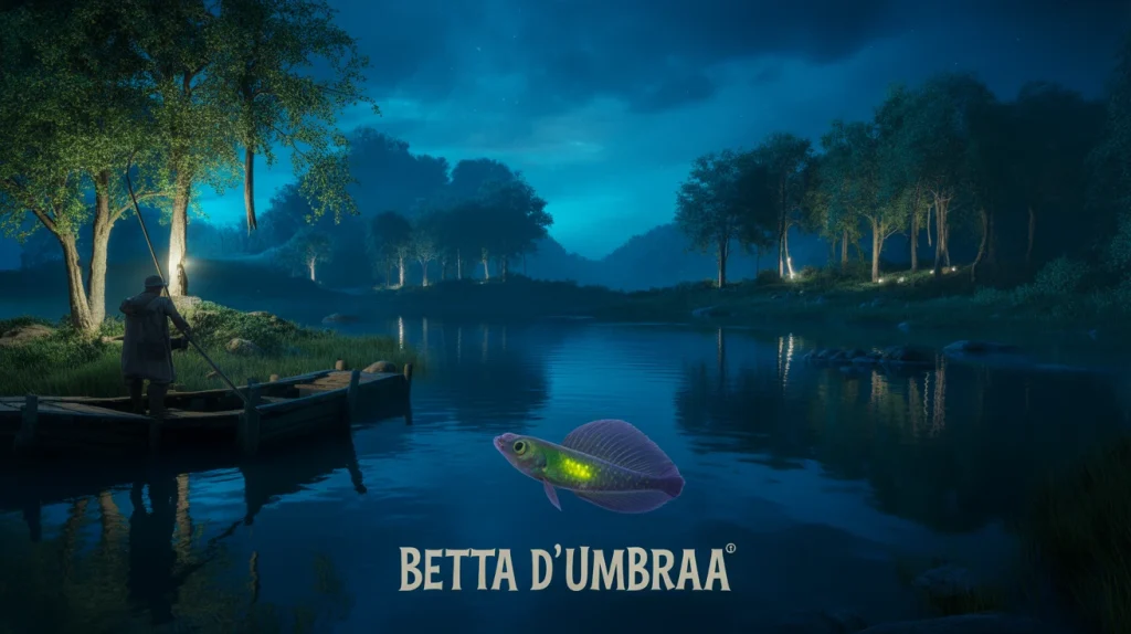 betta d'umbraa étang nocturne elderwood