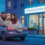 famille chien blesse veterinaire de garde bourges