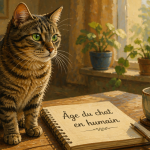 Convertisseur age chat chat tigré carnet