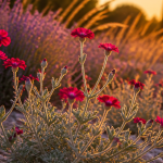 coquelourde des jardins fleurs et feuillage argenté