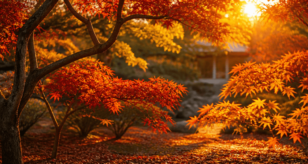 erable feuillage couleurs automne