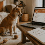 forum shiba inu chiot ordinateur carnet
