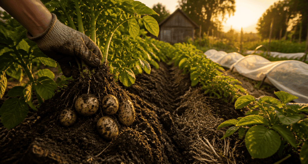 peut on planter des pommes de terre toute l'année récolte