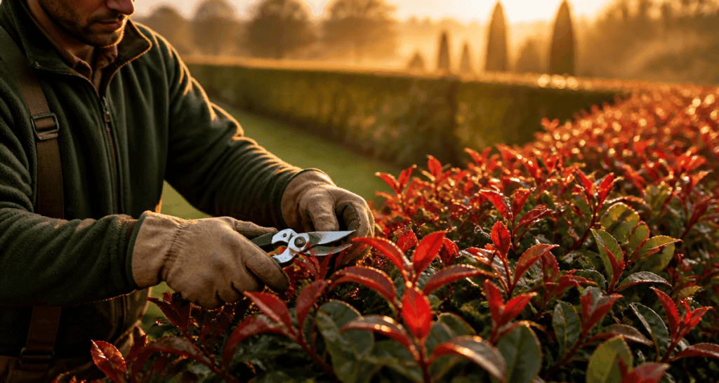 Quand et comment tailler les photinias haie feuillage rouge