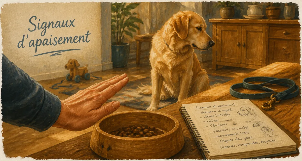 Golden retriever dangereux : signes d’apaisement pour retrouver la sérénité