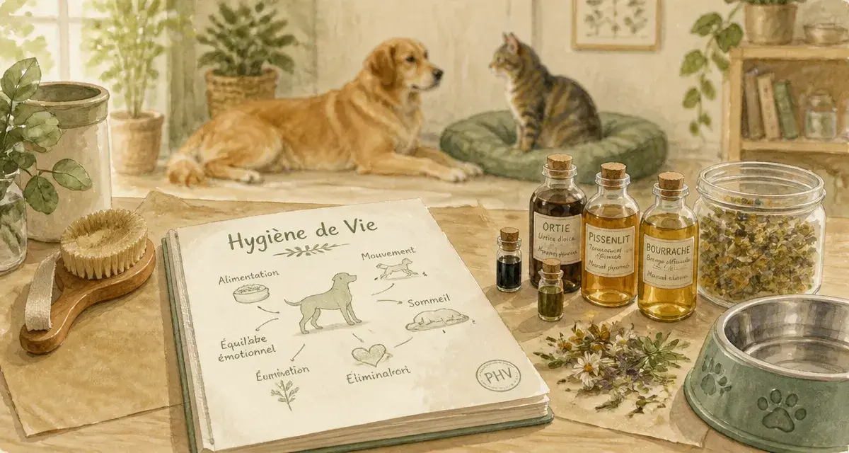 Naturopathe pour animaux : séance naturelle avec chien et chat