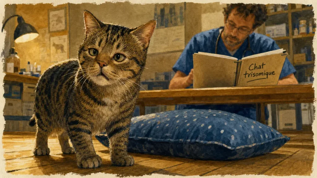 Chat trisomique : pourquoi la trisomie 21 n’existe pas chez le chat et quels signes surveiller ?