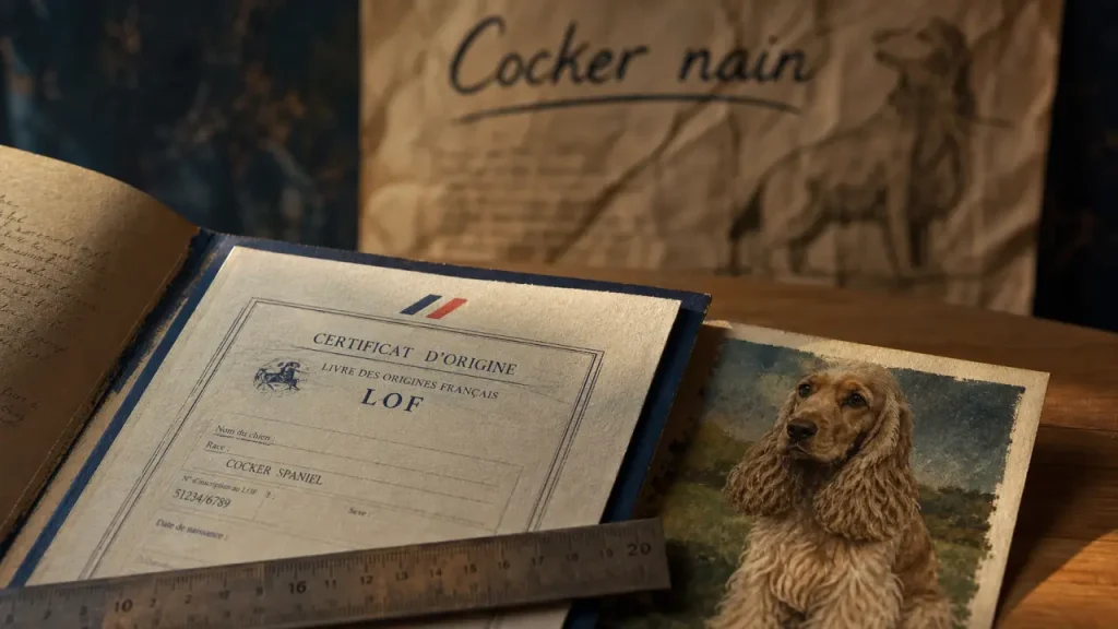 Cocker nain : mythe, risques sanitaires et réalité du standard officiel