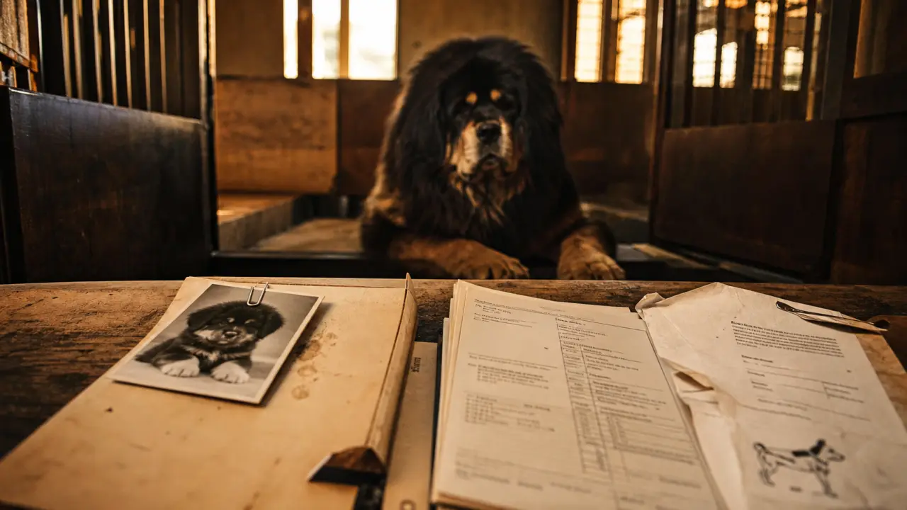 Dogue du Tibet prix : chiot, pedigree et documents vétérinaires