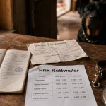 Rottweiler prix : carnet santé et budget avant achat