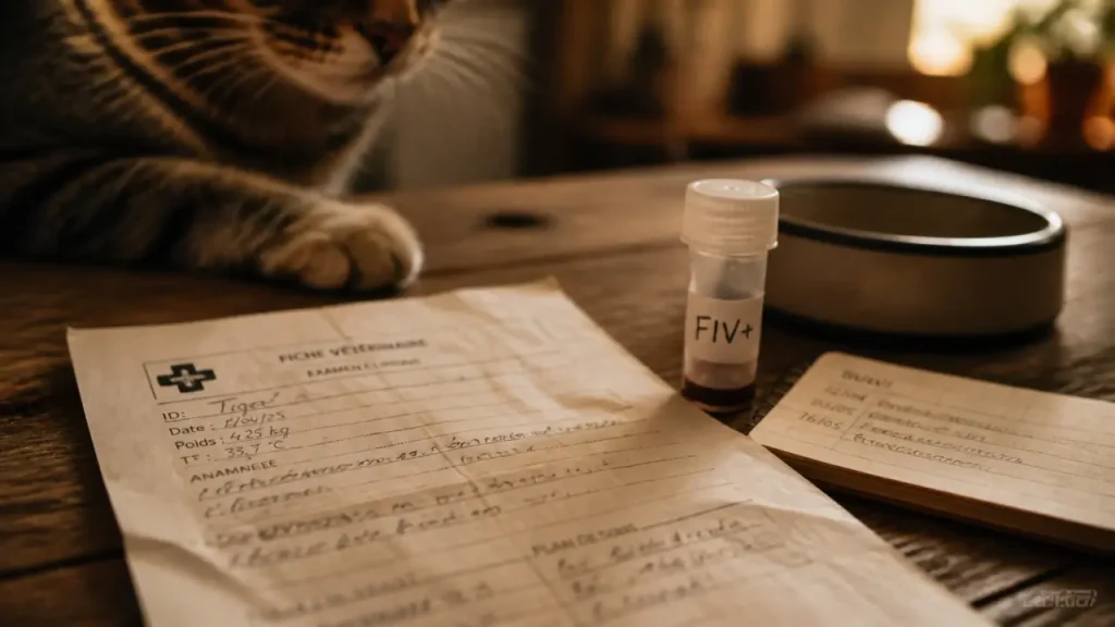 Chat FIV positif : souscrire avant le diagnostic change tout