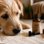 CBD pour chien sans THC : huile et friandise