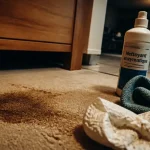 Nettoyant enzymatique pour comment enlever lodeur de pipi de chat dans la maison sur tapis beige