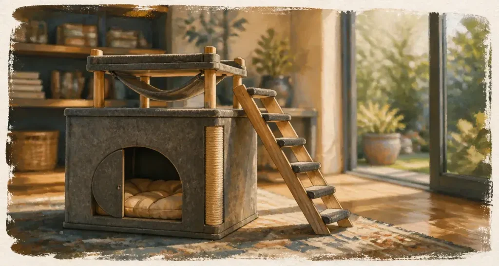 Petite maison pour chat : le guide pour offrir un refuge sécurisant à votre félin
