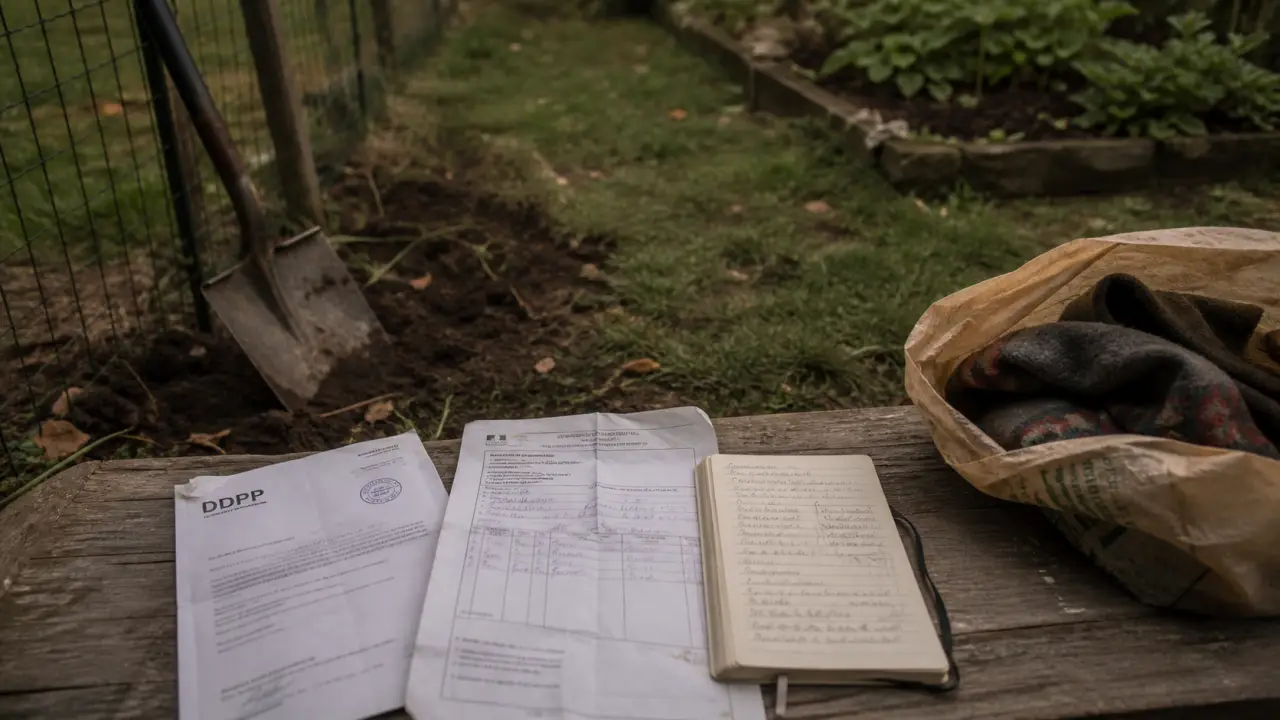 Peut on enterrer son chien dans son jardin : seuil 40 kg et DDPP