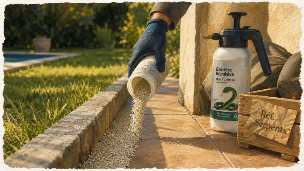Répulsif serpent : choisir la bonne barrière de 20 cm pour jardin, piscine et cabanon