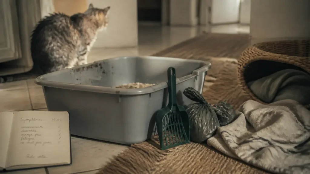 Vers de chat dans la maison : l’erreur de nettoyage qui favorise la récidive