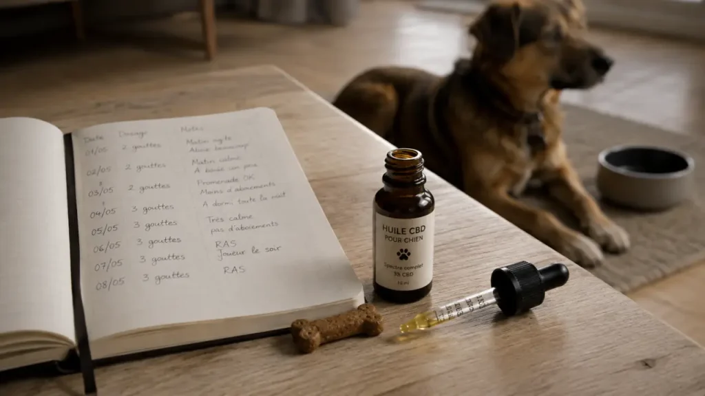 CBD chien : apaiser le stress et les raideurs sans exposer au THC