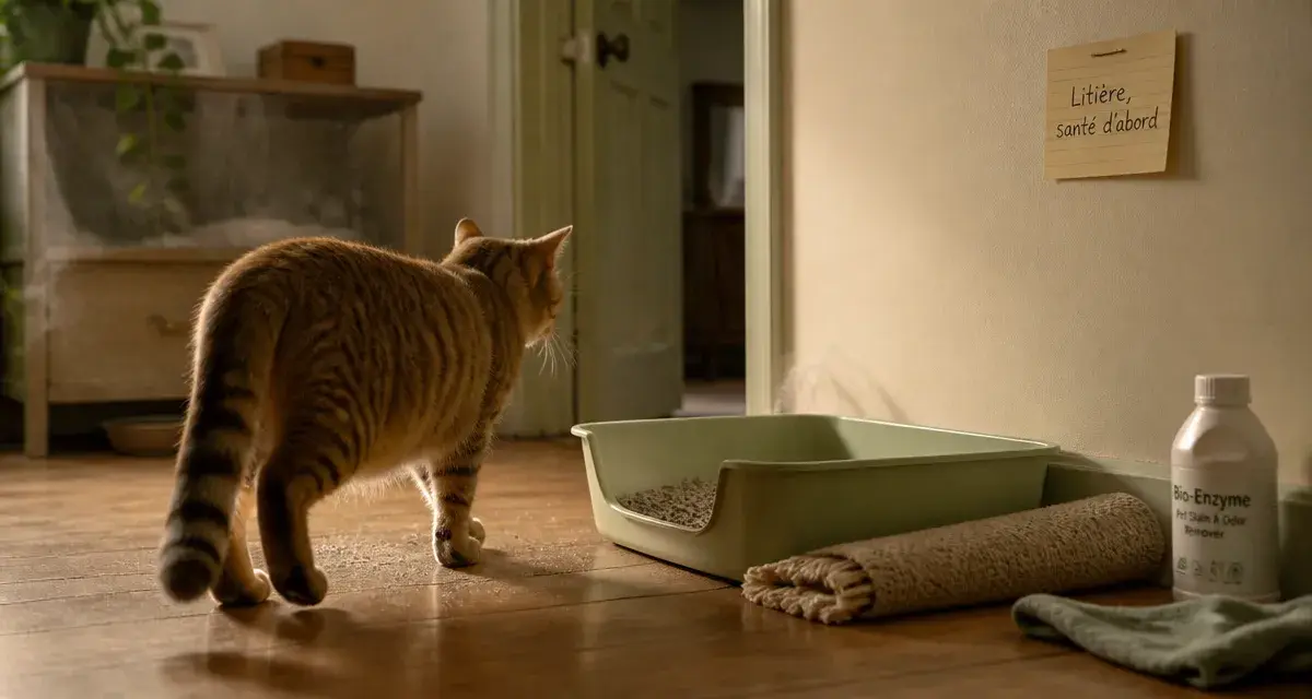 Comment faire pour que mon chat retourne dans sa litière après un refus soudain