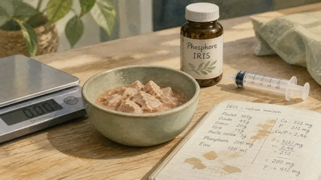 Repas maison ou aliment rénal : phosphore, protéines et erreurs à éviter