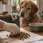 Santé chien : routine vétérinaire, chien calme et ration
