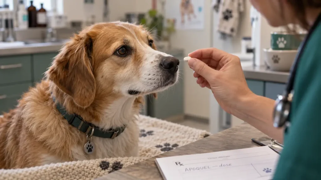 Apoquel pour chien : quelle dose selon son poids et quels risques surveiller ?