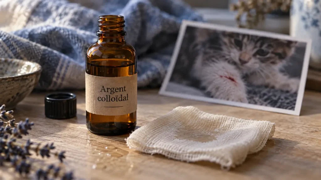 Argent colloïdal chaton : les zones où l&rsquo;appliquer sans jamais toucher à l&rsquo;intérieur de l&rsquo;œil