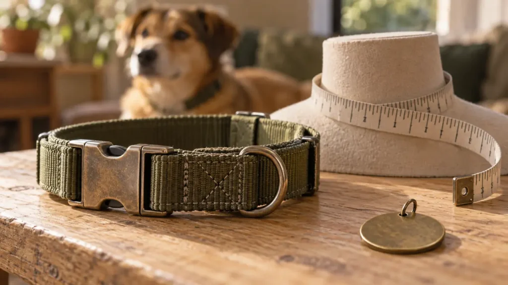 Collier pour chien : le bon réglage protège le cou sans gêner les mouvements