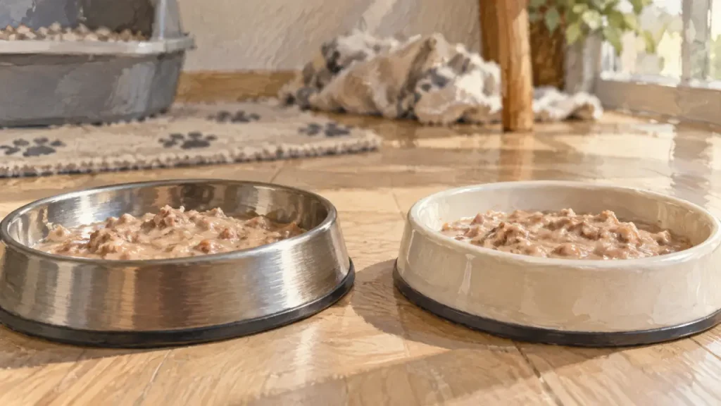 Une gamelle adaptée au chaton, du sevrage à la croissance