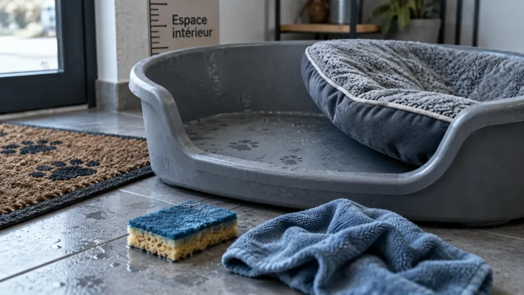 Panier en plastique pour chien : les dimensions intérieures comptent plus que la taille XXL